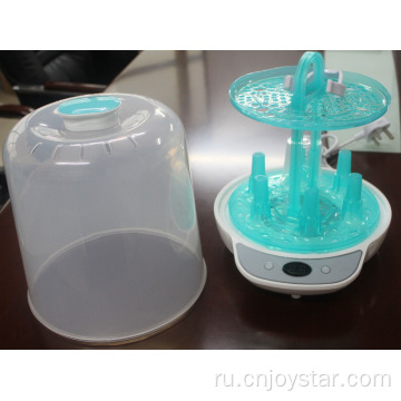 Plastic Baby Bottle Steam Sterilizer With Digital Countdown Display